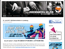Tablet Screenshot of antifa-uelzen.org
